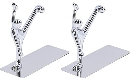 Buchstütze, exquisit, schön, schlicht, modisch, hohe Stabilität, Metall, Edelstahl, für Zuhause, für die Bar, fürs Büro