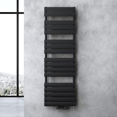doporro Badheizkörper Heizkörper Bad Design Badheizung Flachheizkörper 160x60cm Anthrazit Paneelheizkörper Einlagig Horizontal 2in1 Mittelanschluss oder Seitenanschluss FH