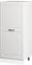 Vicco Hochschrank R-Line, Küchenkommode, Weiß Landhaus/Weiß, 60 cm