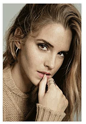 FUKITT Emma Watson Poster (12) Leinwandposter, Wandkunst, Dekordruck, Bild Gemälde für Wohnzimmer, Schlafzimmer, Dekoration, ungerahmt, 30 x 45 cm
