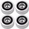 Tiardey 4PCS Amplificatore Audio Piedini 20x10mm Altoparlante Audio in Lega di Alluminio Piedini Anti Vibrazione Pad Stand per Lettore CD Audio
