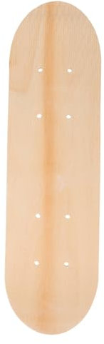 VICASKY Plain Skateboard Deck 43cm Doppelseitige Ahorn Holz Unfinished Skateboard Für