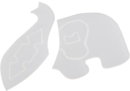 Yusat Schöne Elefanten-Dekor-Schablone, Elefanten-Vorlage, Nähzubehör zum Nähen, Kunst, Handwerk (große Größe, 900 ml)