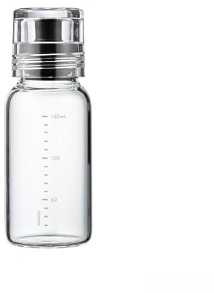 HARIO Bottiglia per condimento, 150 ml, nero