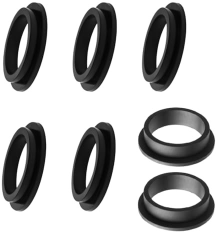 11228 11412 L-Form Pool O-Ring Dichtung Ersatzteil für Intex Pool Zubehör Pool Gummi Dichtringe Unterlegscheiben Runde Dichtungen Sandfilterpumpen Reparatursätze Teile (2 Pcs 11228 + 5 Pcs 11412)