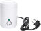 Sunicon Mini chauffe-pot de cire, petit chauffe-cire portable polyvalent de voyage, épilateur à fusion rapide pour épilation unisexe, machine à cire de paraffine