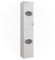 Vicco Wäscheschrank Irma, Badezimmerhochschrank, Weiß, 37.2 x 192 cm