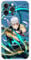 CRSMINE Cute Phone Case Demon Compatible with iPhone 16 with Slayer Character Uzui Tengen 15 14 12 13 11 Pro Max Plus XR X Xs Max Soft Clear TPU Shockprooftective Case Cover