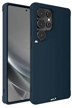 Mous für Samsung Galaxy S25 Ultra Hülle Kompatibel mit MagSafe, Limitless Marineblau - Stoßfest