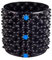 POSH Pot de Fleurs, Respirant, parois profilées, Pots de Plantes Respirants pour Une Croissance optimale des Racines, idéal pour la Maison et Le Jardin, Couleur : Noir ou Blanc (Noir, 16L)