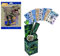 Undercover Gefüllte Stiftebox Jurassic World Dino Set mit Stickern, Zeichenset mit Stickerblock, Kreativset für Kinder