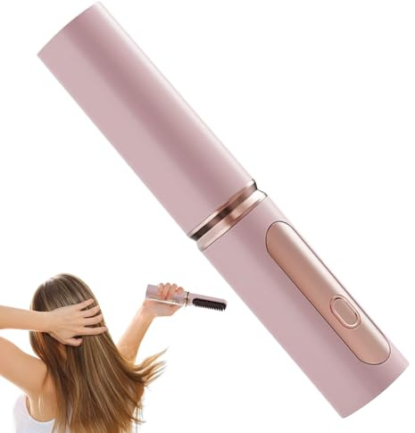 Glätteisen Bürste Kabelloser Glätteisen Bürsten stab | Kamm stab Styling Werkzeug Schnellaufheizend Mit Temperaturregelung Für Damen Mädchen Zuhause Reisen