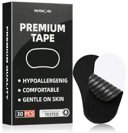 Dufuso Cerotti Bocca per Dormire 90 Pezzi, Mouth Tape for Sleeping, Aiuta a Smettere di Russare e Sviluppa Abitudini di Respirazione Nasale, Miglioramento del Sonno