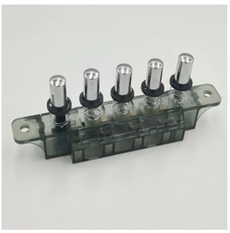 PIUHRKLEVD MQ165 3-Verriegelung 1-Reset 1-Verriegelung 5 Schlüssel Schalter 250VAC 4A for Dunstabzugshaube