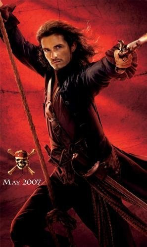 Posters Fluch der Karibik Am Ende der Welt Filmplakat orlando bloom 28 cm x43cm 11inx17in