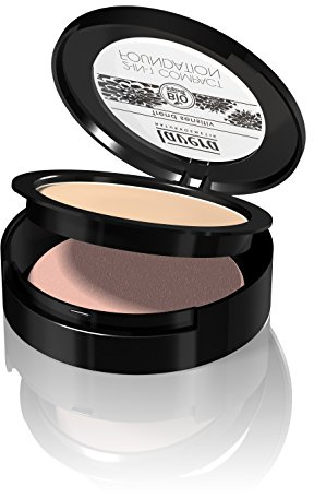lavera 2 in 1 Compact Foundation Makeup, Farbe Ivory, 10g