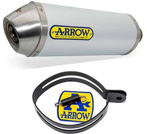 ARROW RACE-TECH ALUMINIUM SILENCER HONDA INTEGRA/NC 700 S-X HOMOLOGATED ALUMINIUM RACE-TECH SILENCER FOR 71463MI LINK PIPE