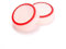 Tapas de silicona para palanca de mando, para mando de mando, para PS4, Xbox One, PS3, Xbox 360, PS2, mandos de juego, color blanco y rojo