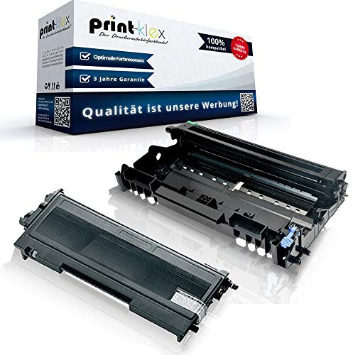 Print-Klex Print-Klex Toner & Trommel kompatibel für Brother HL 2020 HL 2030 HL 2030 R HL 2032 HL 2032 DN HL 2040 HL 2040 N HL 2040 R HL 2040 Series HL 2050 HL 2070 N HL 2070 NR DR2000&TN2