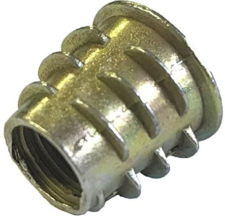 M4 M5 M6 M8 M10 THREADED HEX DRIVE INSERT FIXING TYPE D WOOD SCREW INSERTS NUTS (M8 x 13mm)