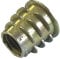 M4 M5 M6 M8 M10 THREADED HEX DRIVE INSERT FIXING TYPE D WOOD SCREW INSERTS NUTS (M8 x 13mm)
