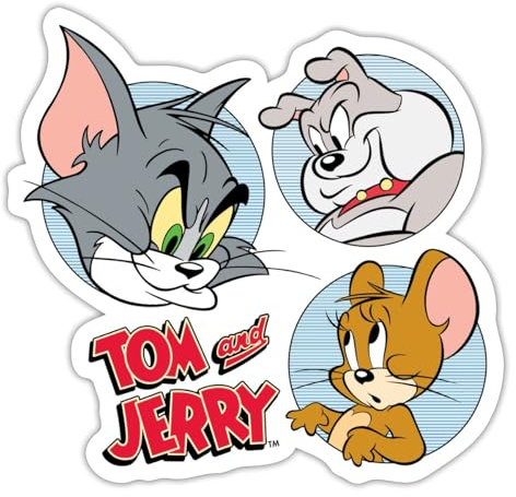 Tom Und Jerry Spike, Tom und Jerry Kacheln Sticker Aufkleber