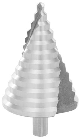 SHZICMY Stufenbohrer Profi 6-60mm HSS Titan Fräser Senker Konusbohrer Schälbohrer für Metall, Edelstahl, Holz, Kunststoff, Plexiglas - 1 Stück