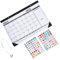 Tofficu Wandkalender 2023 Kalender 2022 Wand 2023 Löschbarer Kalender Wandkalender 2022-2023 2023 18-monats-kalender Wand- Monatskalender Schreibtisch Papier Büro Kleiner Kalender