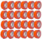 gws tapes 24 Rollen Orange Gewebeklebeband, extra stark haftendes Panzerband zum Bündeln und Fixieren, Duct Tape in verschiedenen Farben, Länge: 33 m x 48 mm breit