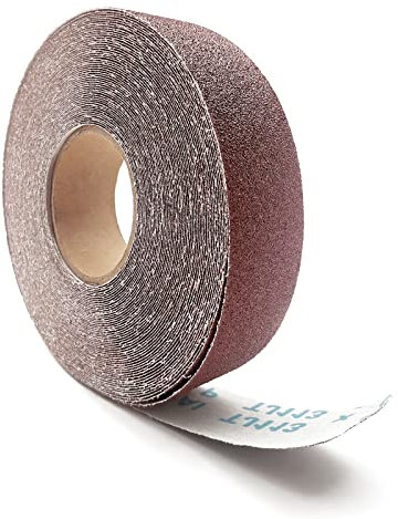 60 Grit Sandpaper Roll, 2 Inch x78.7 Feet Continuous Abrasive Sand Paper Ready to Cut Emery Cloth Roll for Drum Sander Woodworking Automotive Metal Sanding