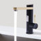 Durchlauferhitzer|mit Integriertem Tanklosem Wasserhahn, 3200W Elektrischer Wasserhahn IPX4-mit Digital HD Temperaturanzeige, Badezimmer Wasserhahn Küche 120° Schwenk (Schwarz)