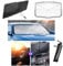 Auto Frontscheibe Sonnenschirm, Auto Windschutzscheibe Sonnenschirm Regenschirm, Faltbare Auto Windschutzscheibe Sonnenschutz Blocks UV Ray