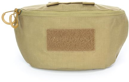 Zentauron Taktische Drop Down Pouch für Plattenträger & Schutzwesten – Militär & Outdoor Tasche mit Weichballistik-Fach, MOLLE & Klett – Gear für Soldaten & Sicherheitskräfte Airsoft– Nylon, 1,8 Liter