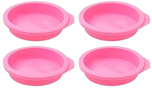 WINARA 4 Moldes para Huevos para Freidora de Aire, Moldes para Huevos para Freidora de Aire de Silicona, para Tapas de Muffins, Tostadas, Accesorios Antiadherentes para Freidora de Aire
