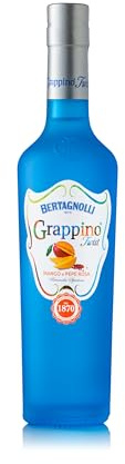 Grappino Twist Mango und Pfeffer - von Bertagnolli - die Innovation -Flasche 0,50 Liter - 28% Vol.- die neue Art Grappa zu trinken