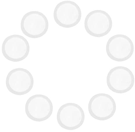 Yililay Kazoo - 10pcs transparente Membranmund 18mm - Zubehör für Kazoo Flöte - Kunststoff - Klassisch - für Gitarre, Ukulele, Geige, Klavier & mehr