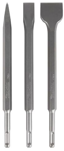 Makita D-30134 SDS Plus 3 Piece Chisel Set