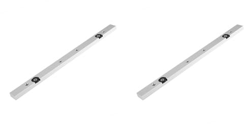 Barre coulissante à onglet en alliage d'aluminium, outil de travail du bois, jauge de scie à table, 2 pièces, 300 mm