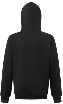 WAZHAKU Herren Fleece Hoodie Warmer Pullover Kapuzenpullover mit Schlauchschal Wasserdicht Jagd Angeln Sweatshirt Kapuzenpullover Herren Langarm Loose Fit Pullover mit Kapuze Sportshirt Bequem