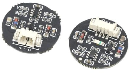 runhuabaihuo 3V-30V Jog/Latch Touch-Tastenschalter-Sensormodul, bistabiles Licht, Touch-Schalter, LED-Lichtband(4PIN)