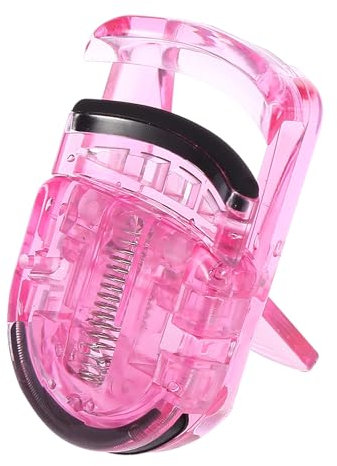 Wimpernzange, Mini-Wimpernzange, tragbar, kosmetisches Werkzeug mit Clip zum natürlichen Locken mit Gummikissen zum Locken der Wimpern, Nachfüllpackung für die Reise, ohne