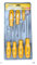 UKEN 7-Piece Screwdriver Set (Yellow) | Chrome Vanadium Steel | Magnetized Tips | Ergonomic Soft Grip Handle | Hardened & Tempered Blade