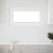 Gecheer Ventana de sótano RISOR 110x50cm oscilobatiente DIN Izquierda,Puerta Balconera Persiana Privacidad,Protección contra la luz y el deslumbramiento
