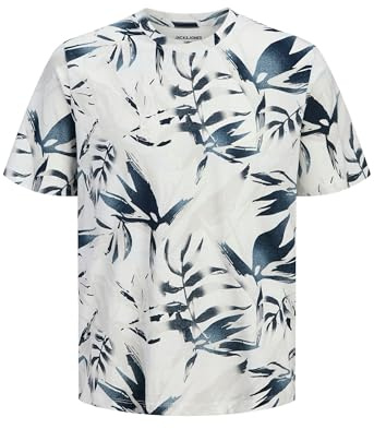 JACK & JONES Jjhonolulu AOP Tee Ss Crew Neck