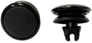 KIAOPU Tappo for Impugnatura for levetta da 20 Pezzi, Copertura for Pulsante del Joystick, for 1000 2000, for Console di Gioco PS Vita 1000 2000 (20 Pezzi Neri)