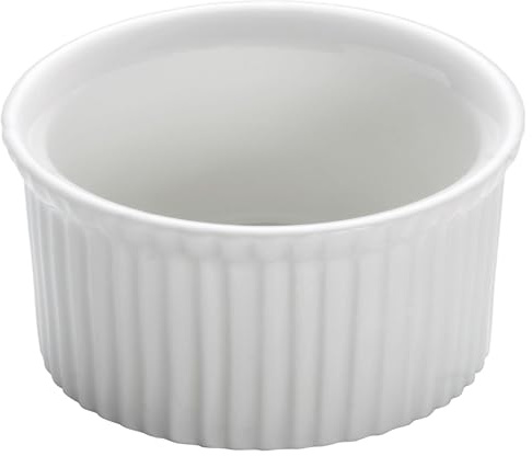 Maxwell & Williams Kitchen Ofenform, Backform, Auflaufform, Porzellan, Weiß, 6.5 cm, AA0936