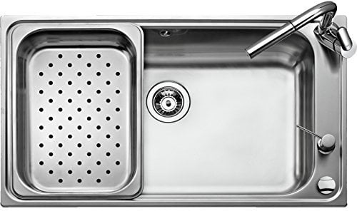 Teka - Fregadero Teka Bahía Plus 1C Color Inox Ref 12127001 Mueble De 90 Cm