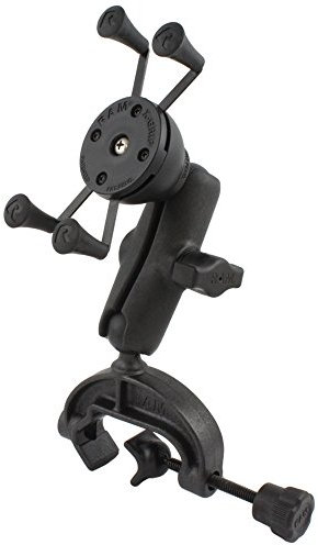 RAM Mount RAP-B-121-UN7U – Mount (Mobile Phone/Smartphone, Bicycle, Motorcycle, Black, Passive Stand, Compound, Stainless Steel, X-Grip)