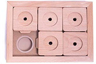 My Intelligent Dogs Interaktives Hundespielzeug Intelligenz Sudoku Small Advanced - Intelligenzspielzeug für Hunde & Katze - Interaktives Spielzeug Hund, Katzenspielzeug - Denkspiele für Hunde