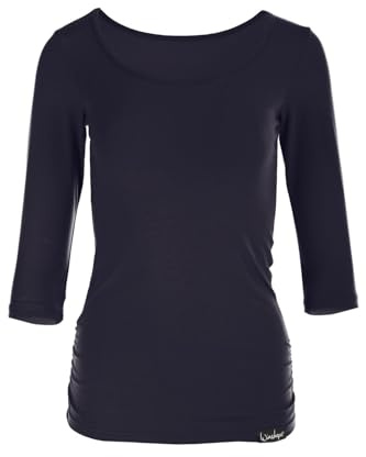 Winshape Damen Fitness Yoga Pilates 3/4-Arm Shirt WS4